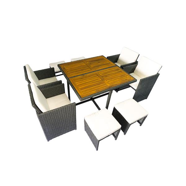 SET CUBO JAVA RATAN 9P (1 UN)